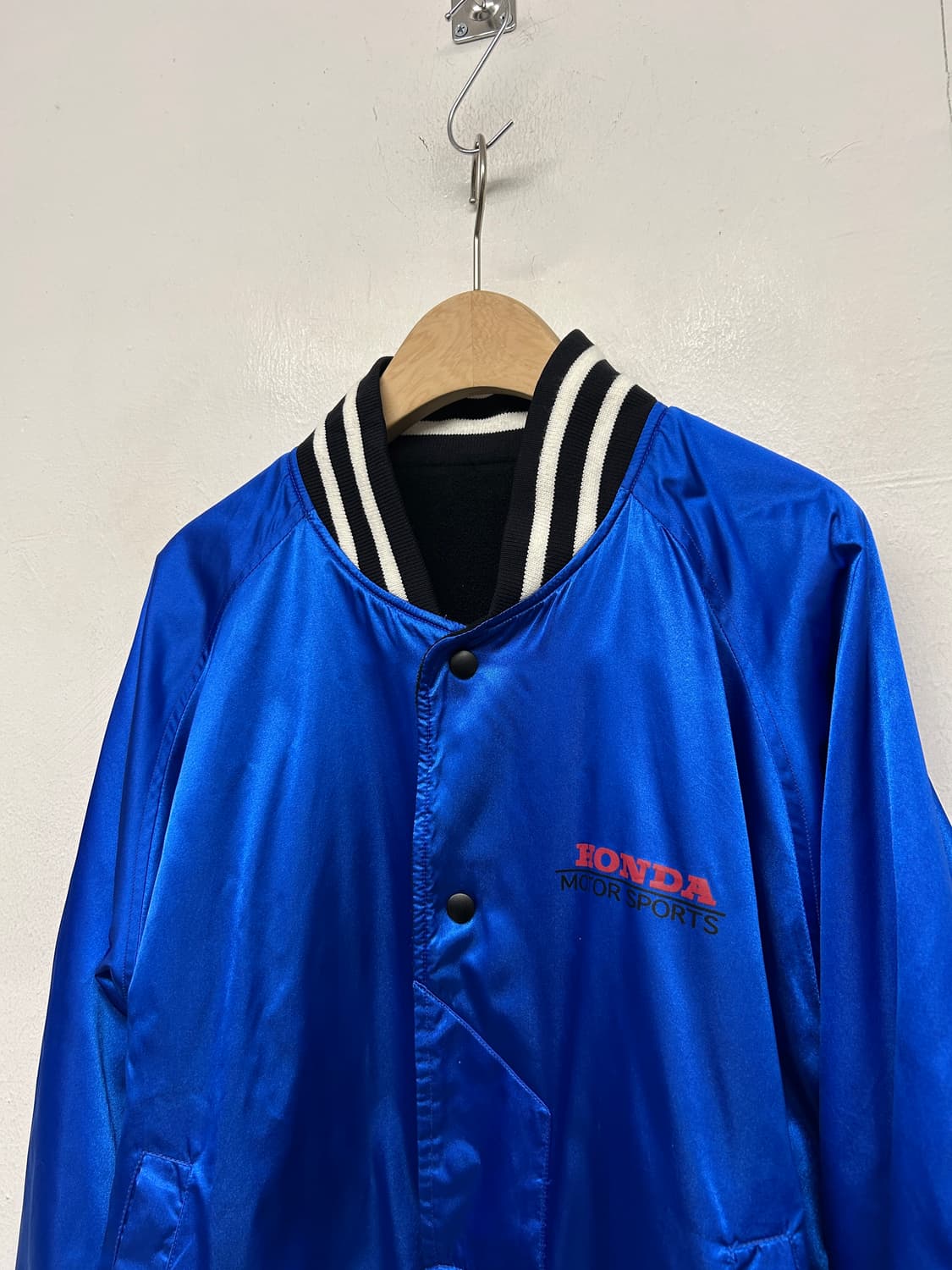 빈티지 혼다 모터스포츠 블루종 자켓 블루 상품이미지2