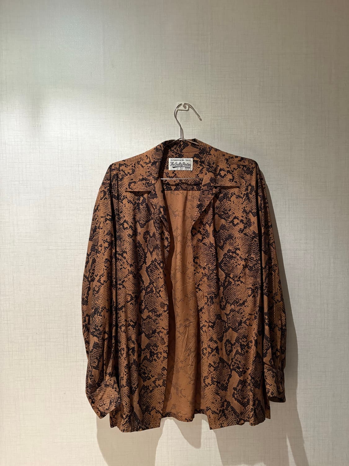 Wacko maria python shirt S 상품이미지1
