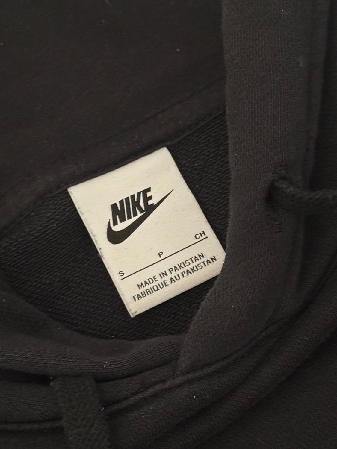 나이키 에센셜 후드티 블랙 s 상품이미지2