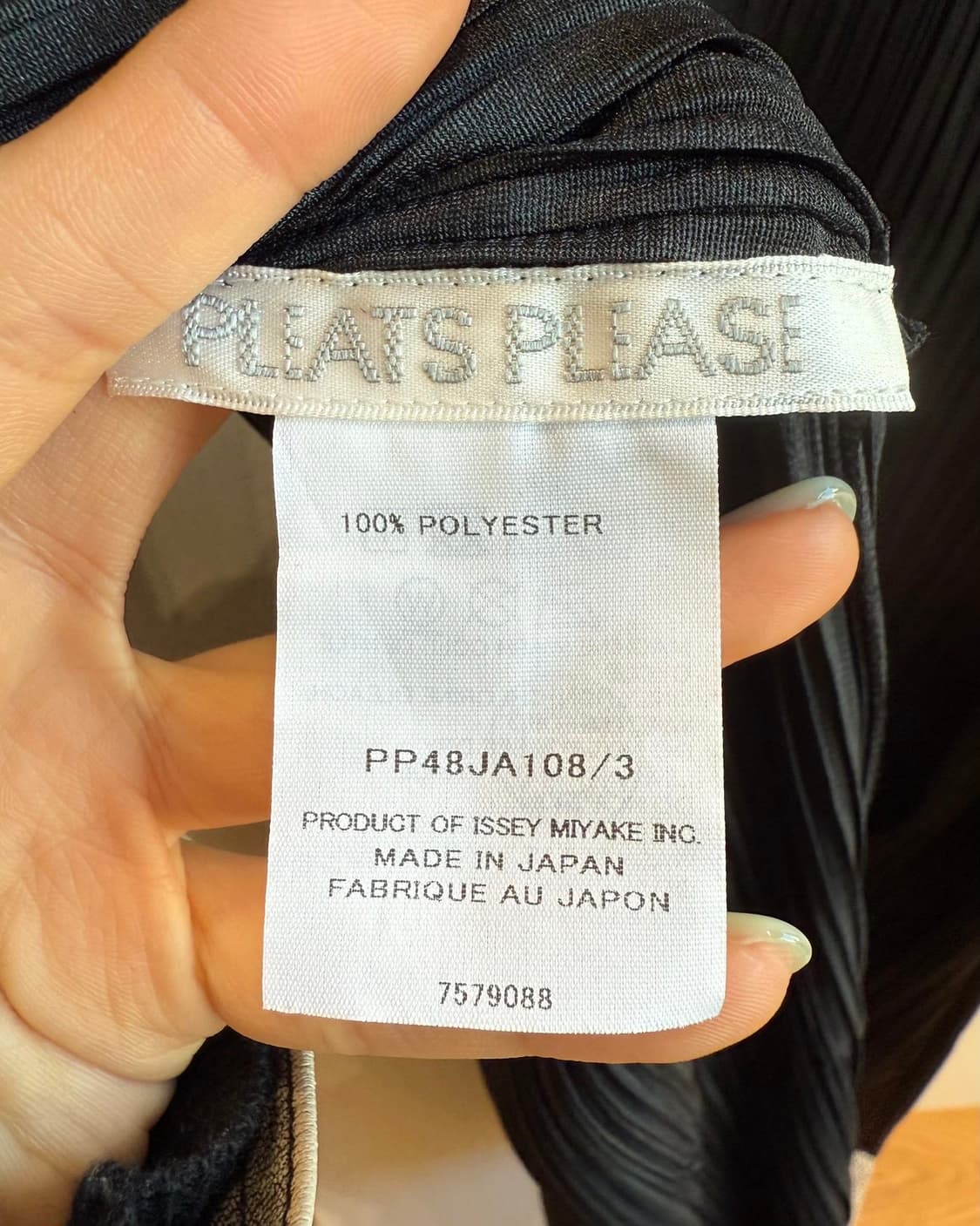 플리츠플리즈 블랙 링컬 오픈 자켓 상품이미지8