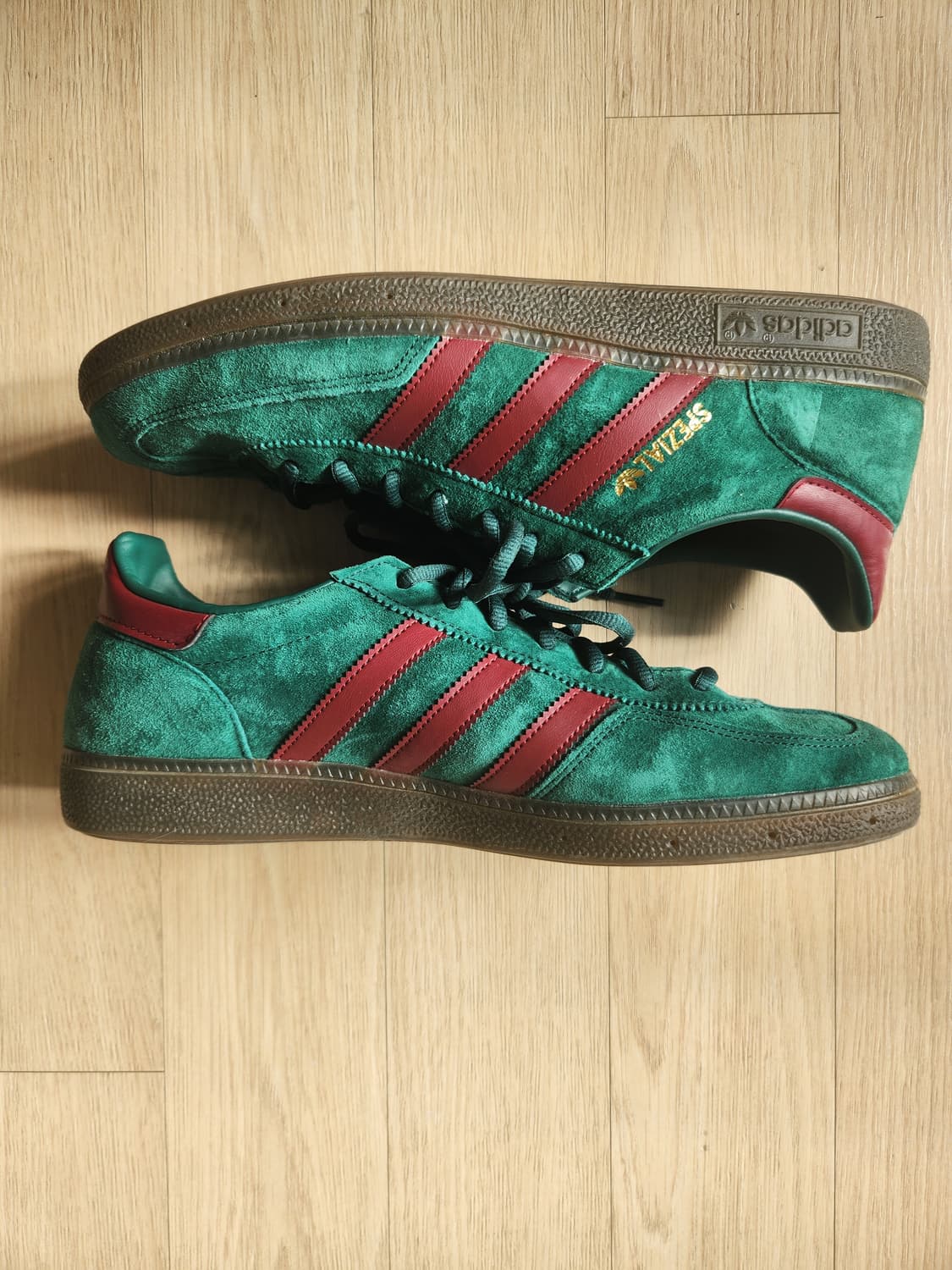 아디다스 스페지알 그린 버건디 285사이즈 상품이미지4