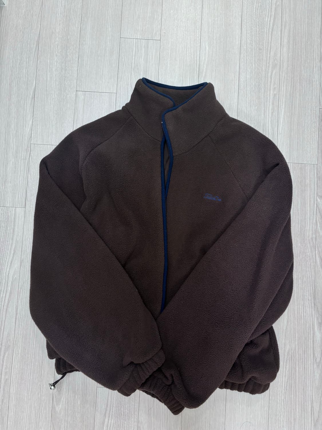 TILL I DIE 틸아이다이 넬리 플리스 점퍼 브라운 FREE 상품이미지3