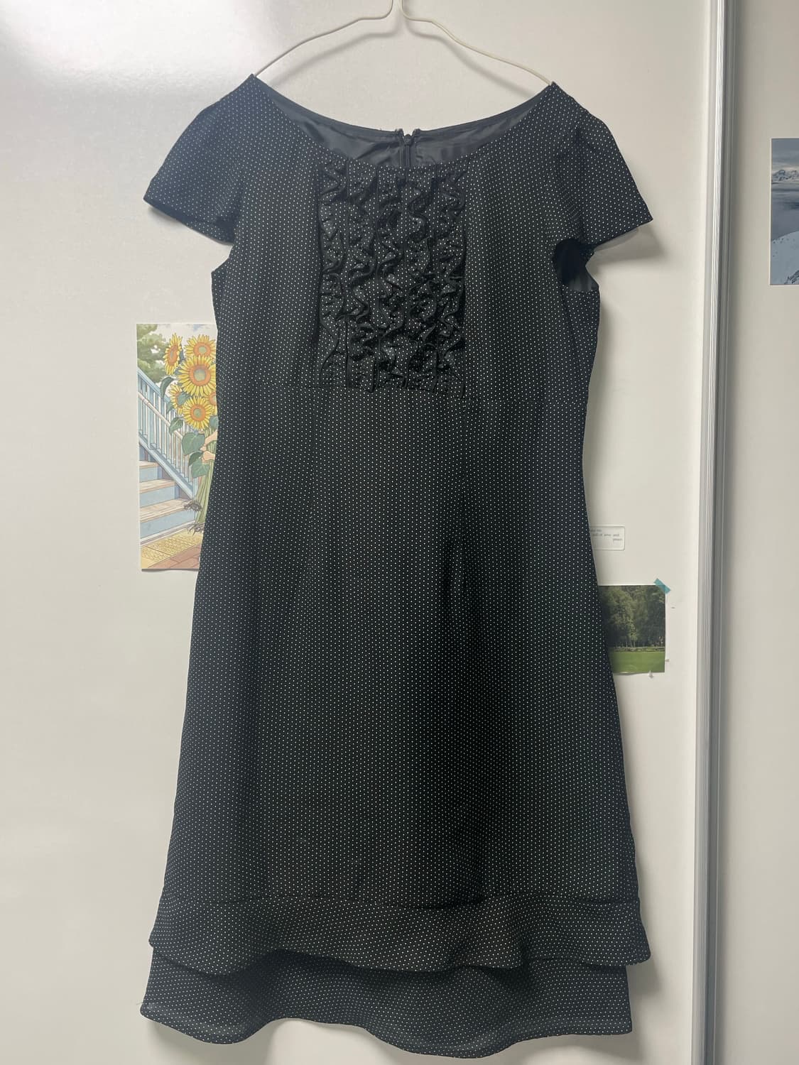 땡땡이 일본 빈티지 원피스 프릴 상품이미지1