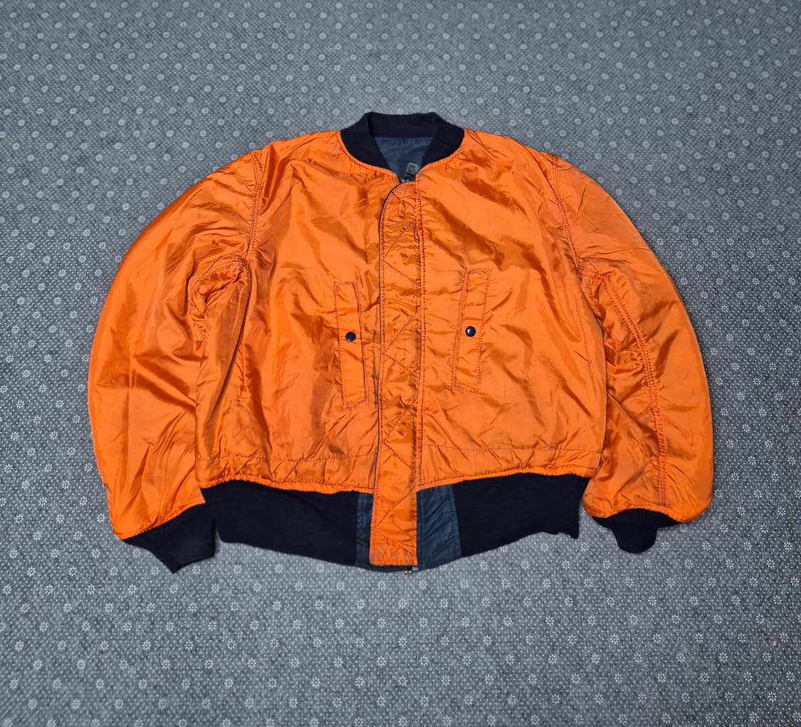 [L]90s US Made 알파인더스트리 MA-1 -278 상품이미지4