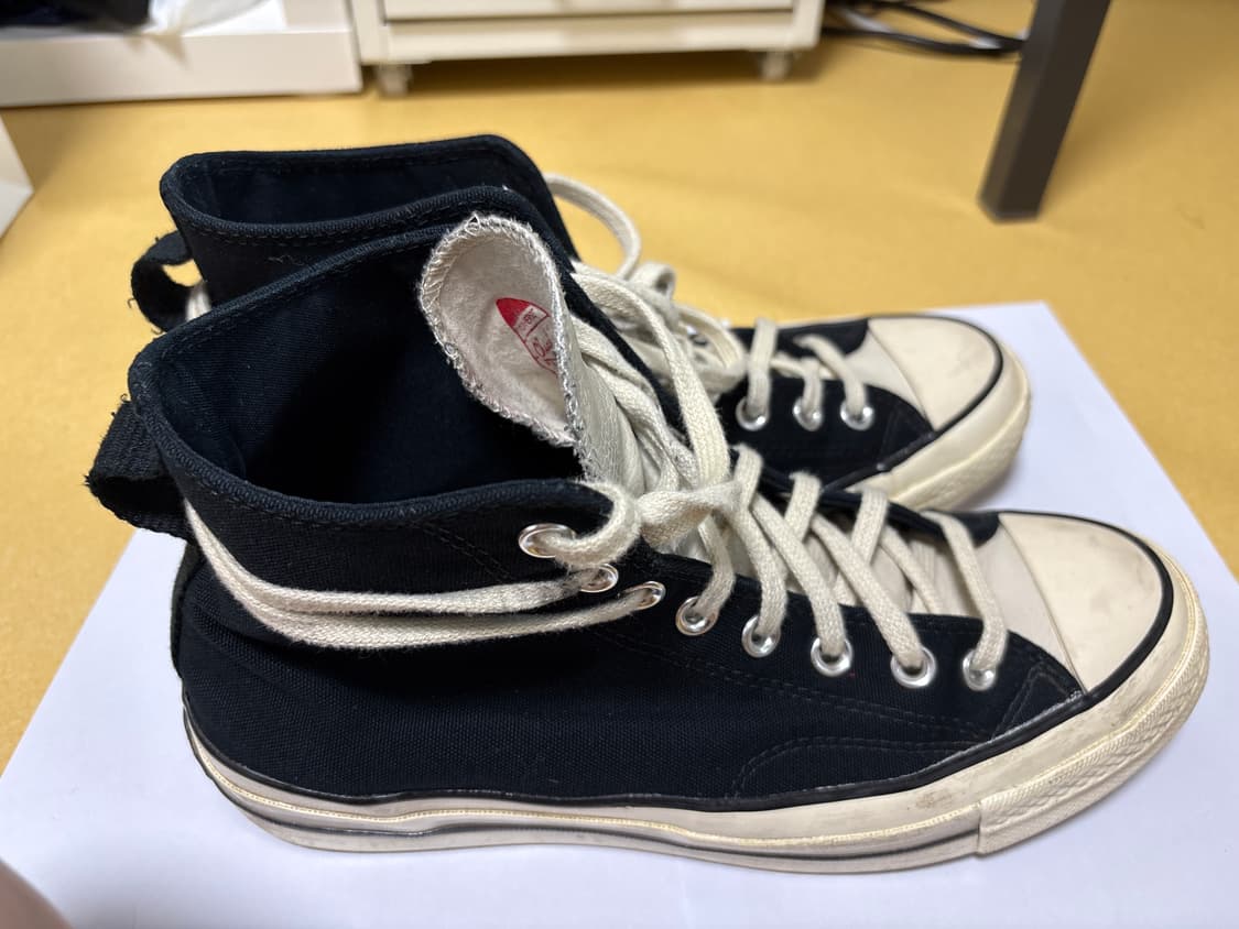 [265] 컨버스 피오갓 에센셜 척테일러 블랙 상품이미지1