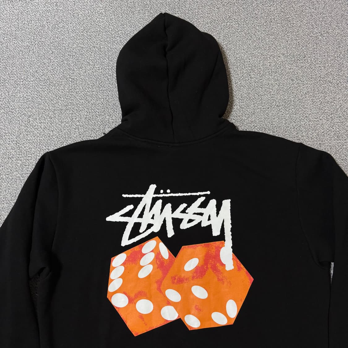 STUSSY 스투시 다이스 아웃 후드 XL 상품이미지4