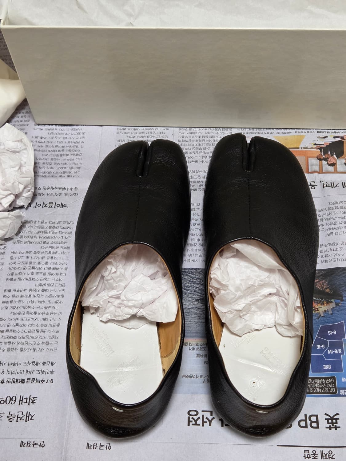 마르지엘라 타비 슬립온 블랙 상품이미지2