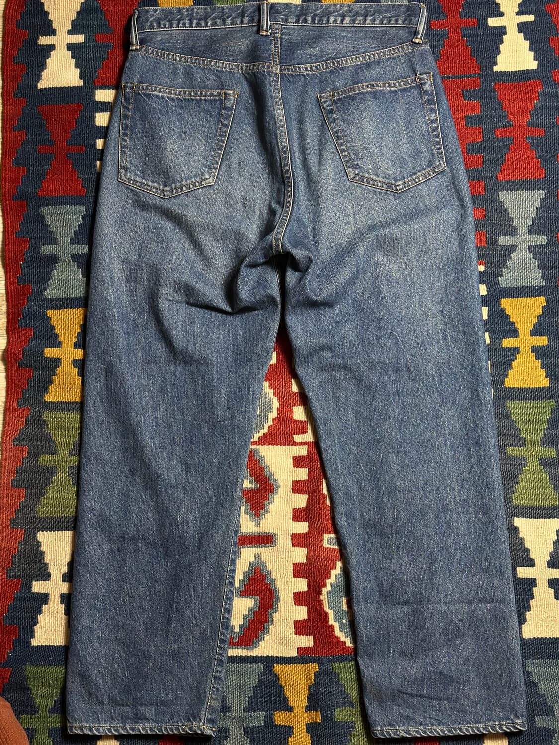 A.Presse 워시드 와이드 데님 팬츠 30 상품이미지8