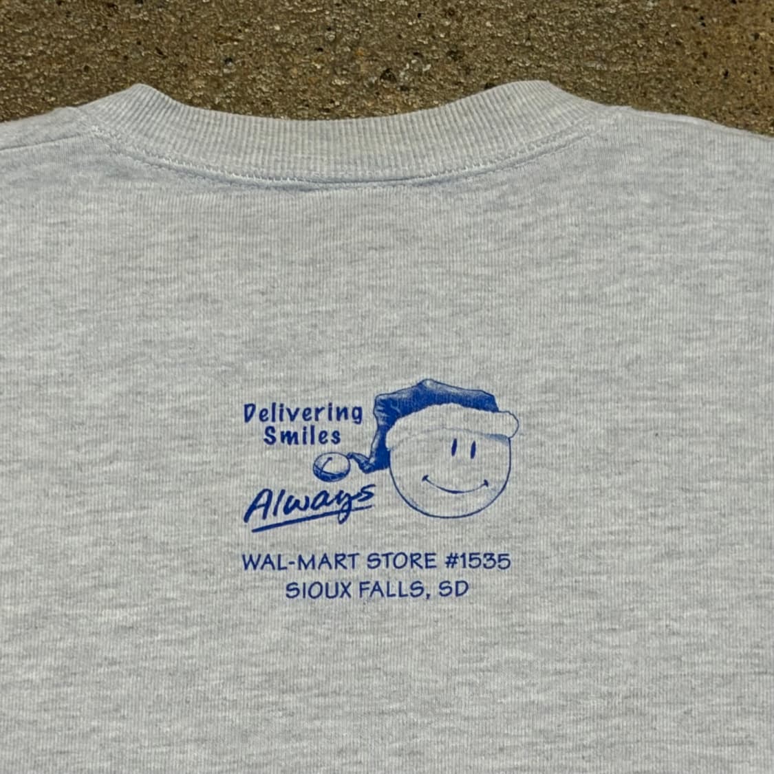 90s USA 미국 빈티지 크리스마스 스마일 산타맨투맨 상품이미지7