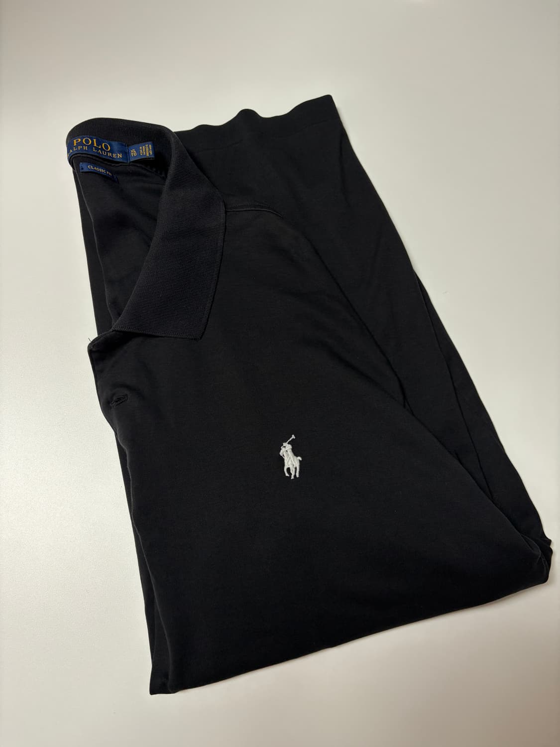 Polo 신형 폴로 랄프로렌 블랙 카라티 XL 상품이미지4