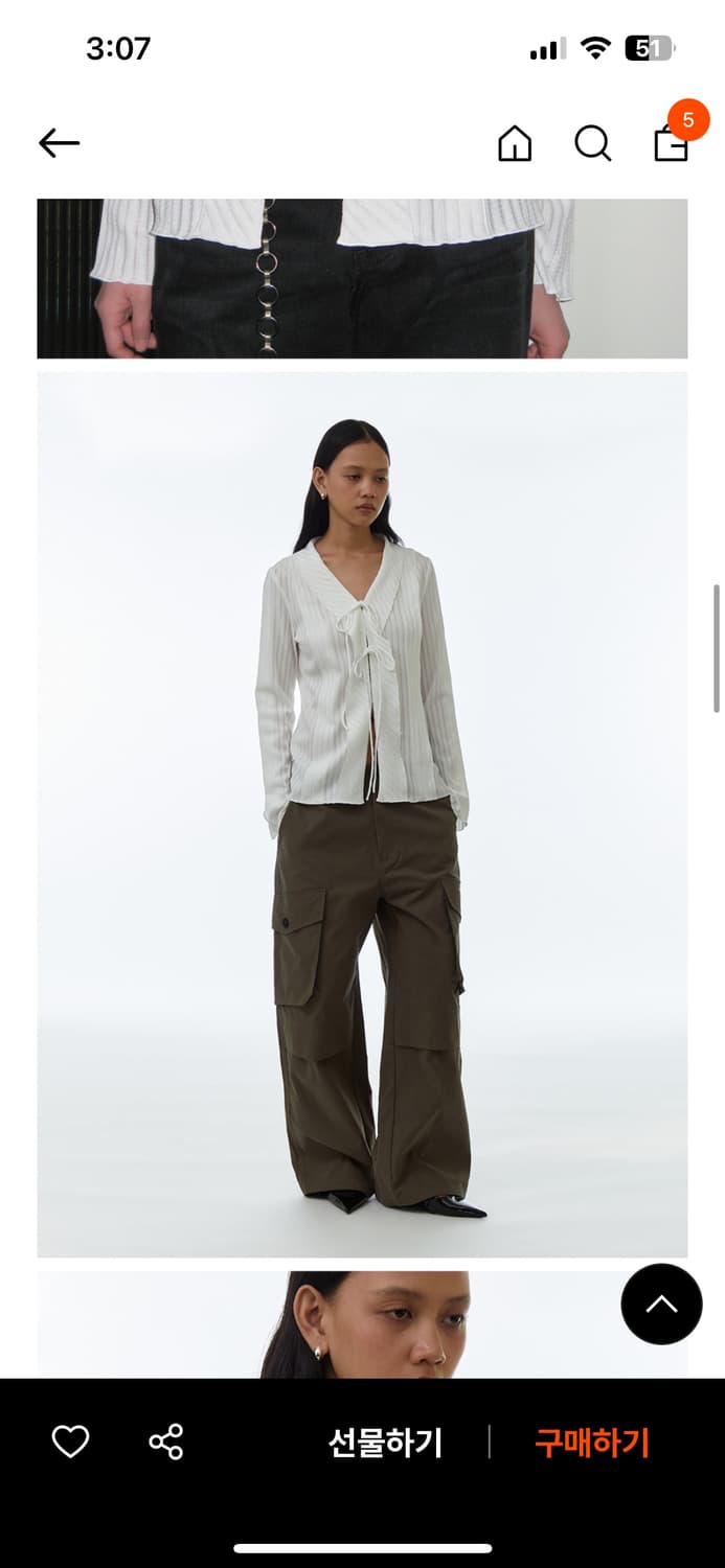 밀로우먼 블라우스 상품이미지2