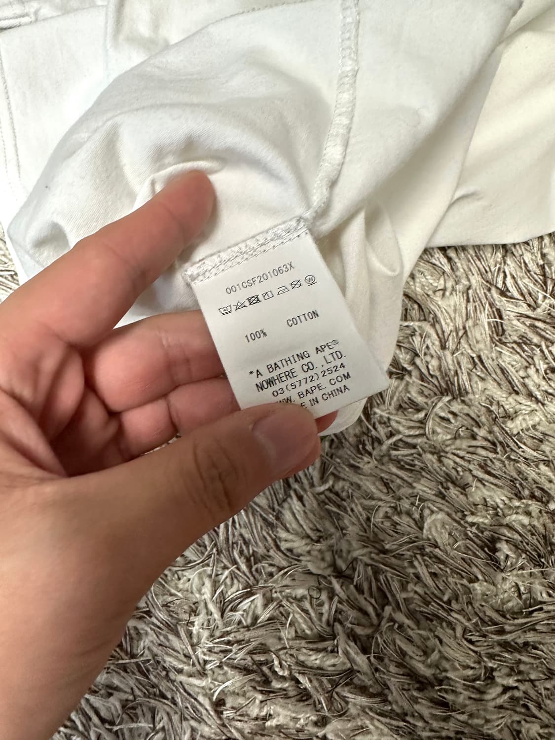 L/ 베이프 camo pocket 반팔 상품이미지10