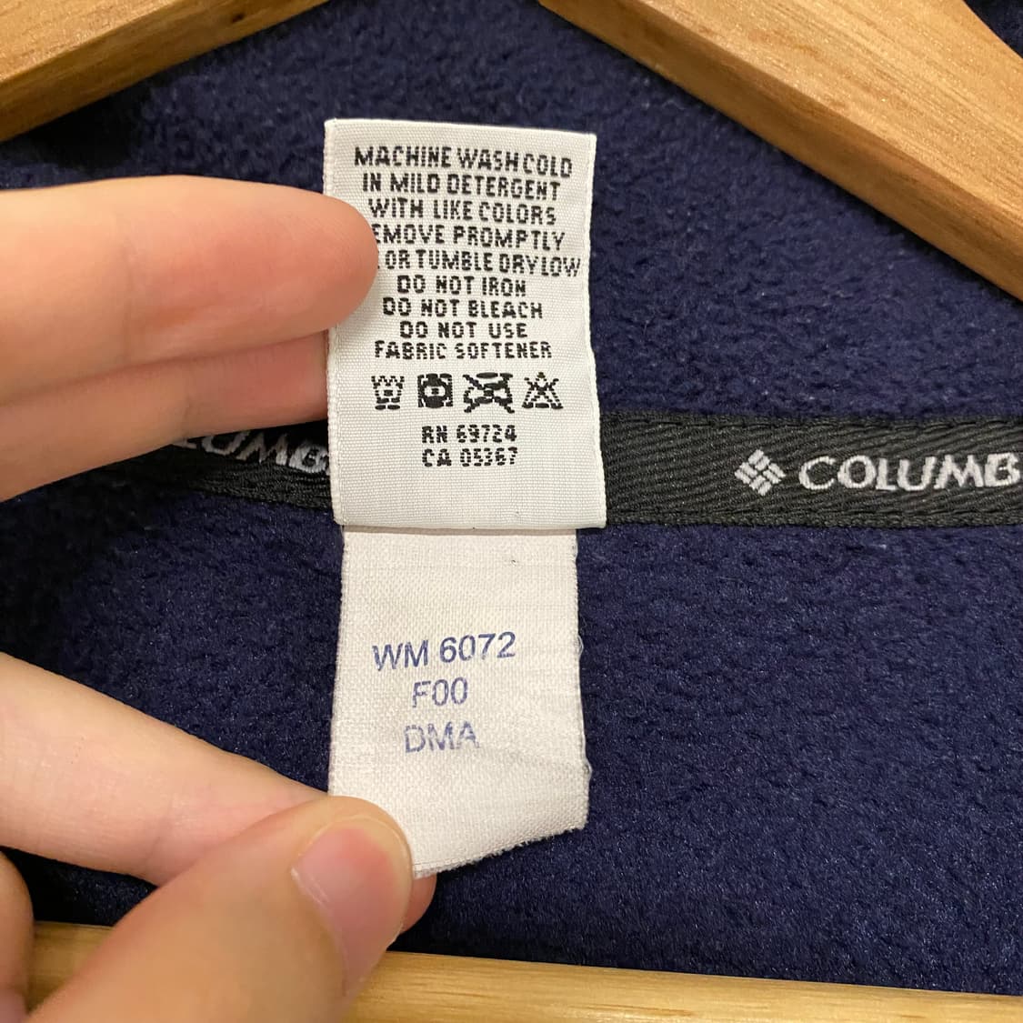 90s 빈티지 콜롬비아 Columbia 집업 후리스 플리스 자켓 XL 상품이미지10