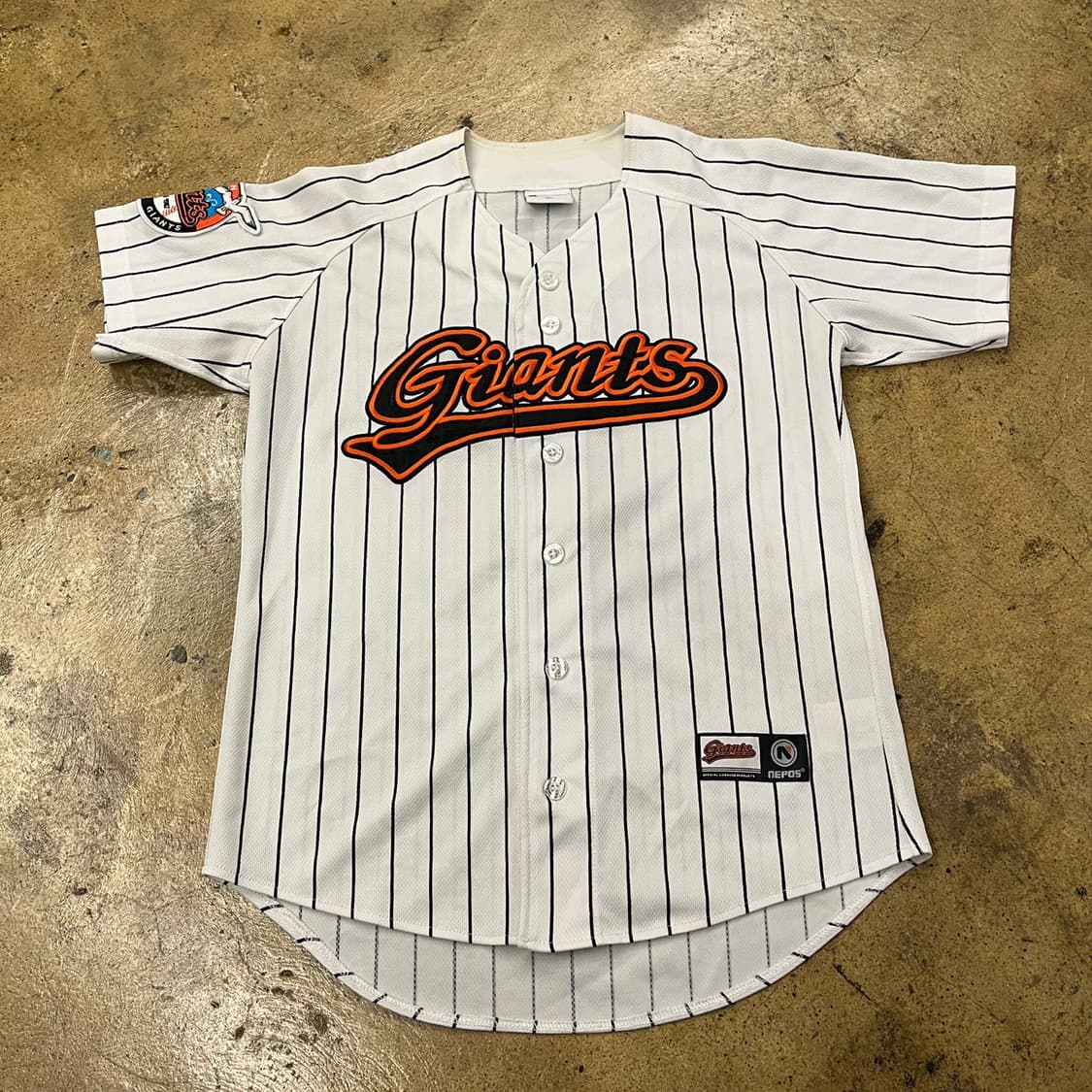 [90] 롯데 자이언츠 스트라이프 손아섭 마킹 야구 유니폼 b14 상품이미지2