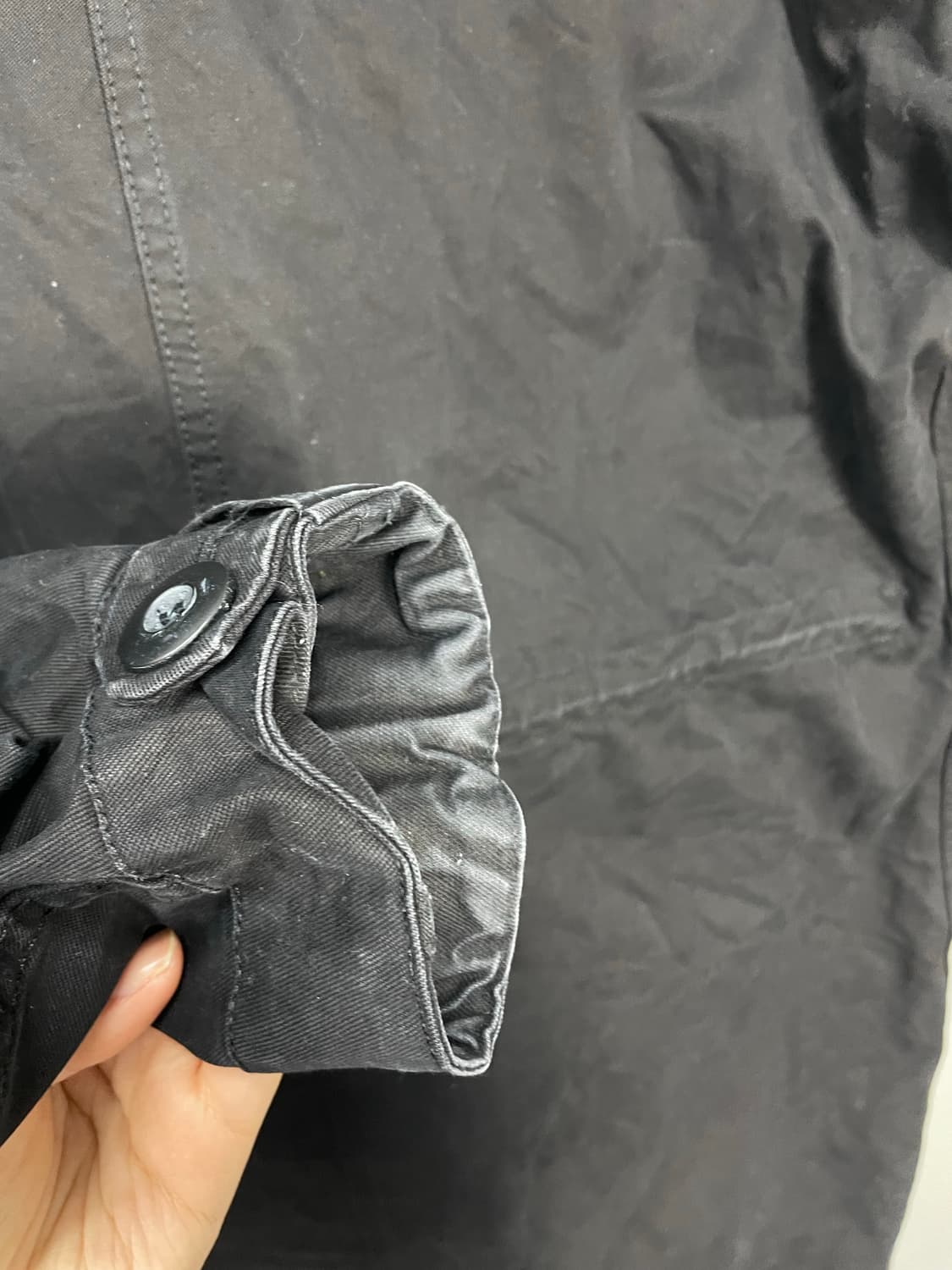 라퍼지스토어 블랙 피쉬테일 파카 H1867 상품이미지10