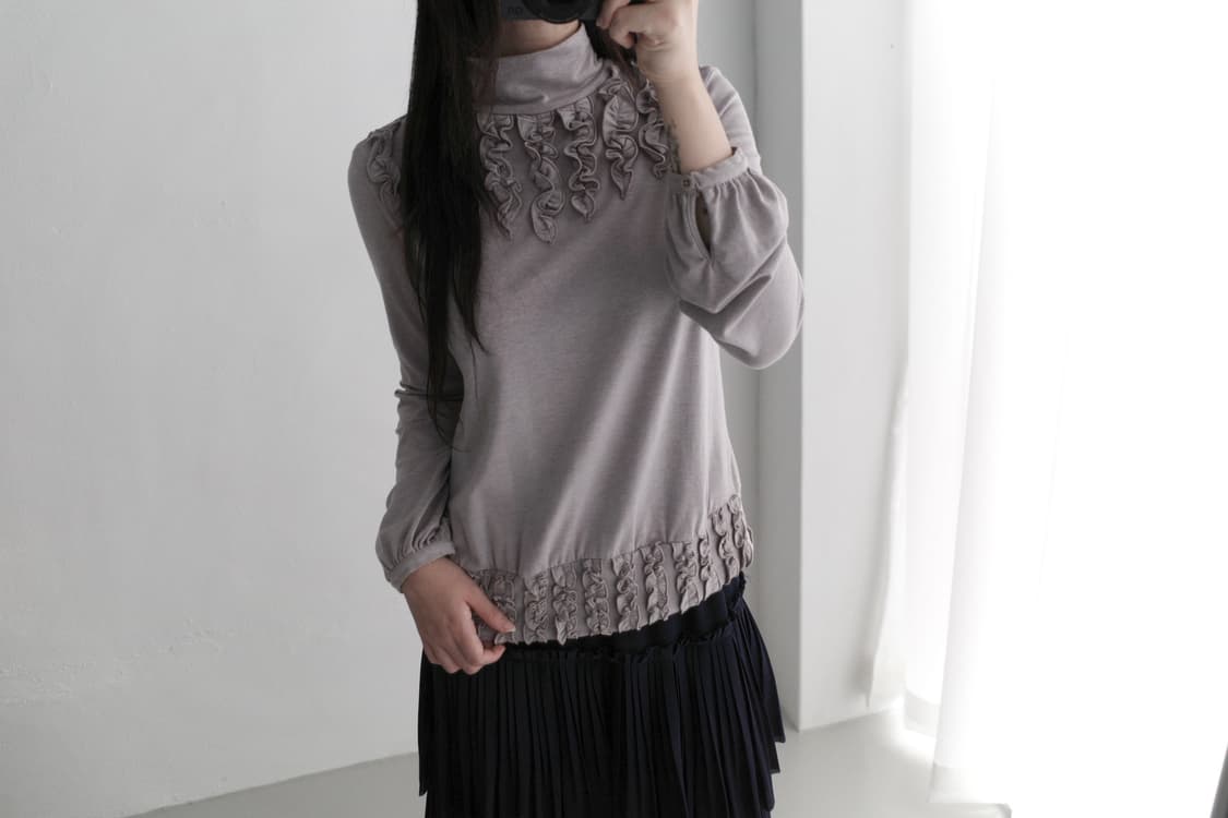 frill long sleeve 상품이미지7