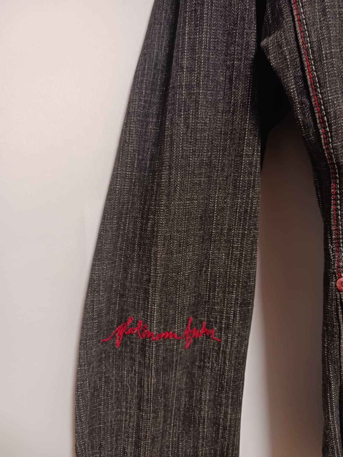 플레티넘 후부 흑청자켓 상품이미지5