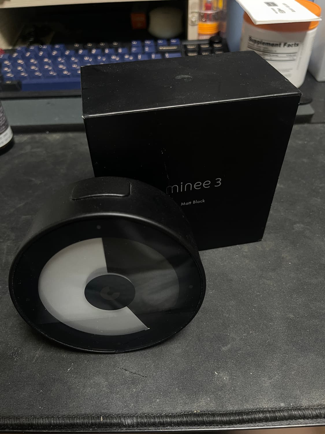 마이니 타이머 매트 블랙 상품이미지1