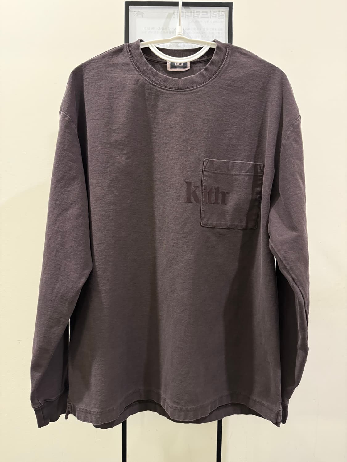 [새상품급-L] KITH 키스 롱슬리브 퀸 티셔츠 상품이미지1