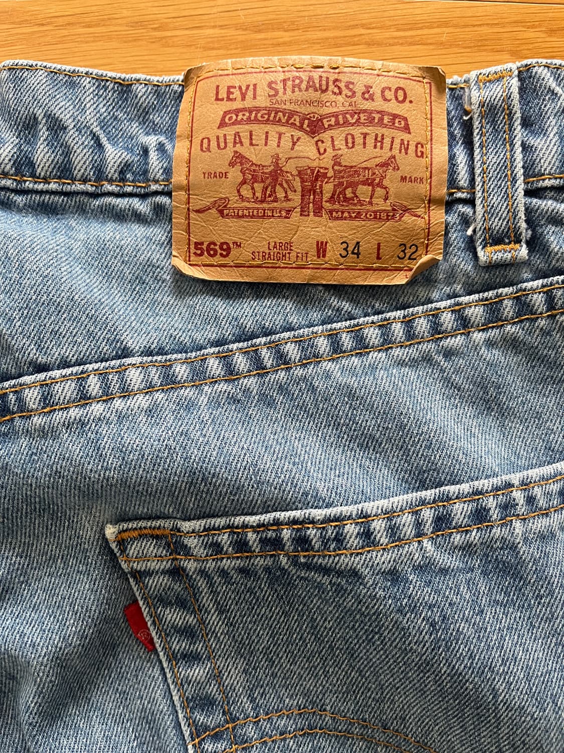 90s 리바이스 569 made in usa 34 상품이미지7