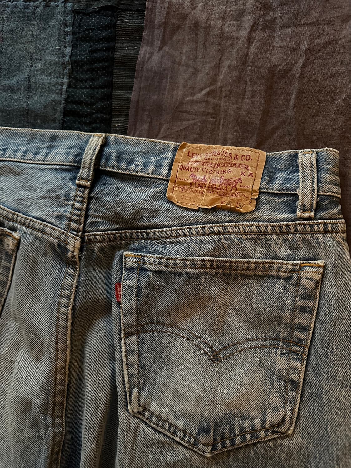 90s USA Vintage Levis 501 Denim Pants 상품이미지5