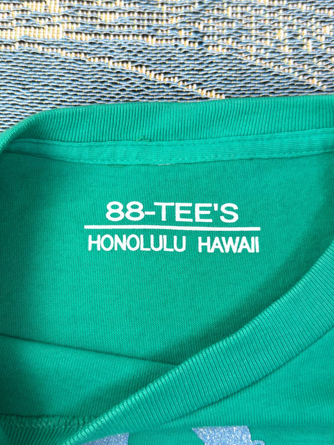 하와이 88-TEE'S 정품 글리터 로고 반팔 티셔츠 상품이미지5