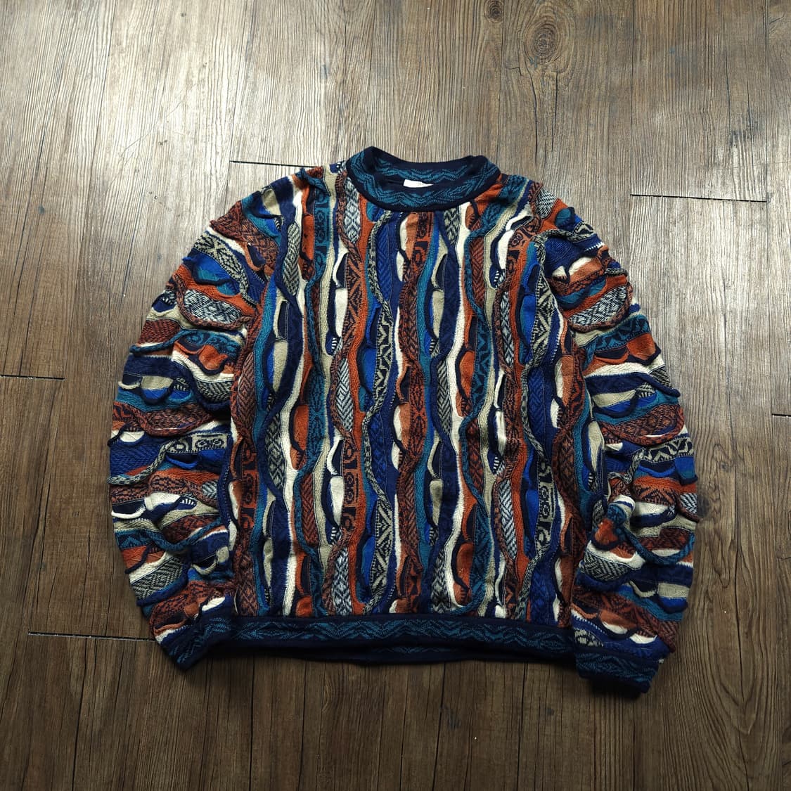 소울 오브 오스트레일리아 쿠지 아카이브 케이블 텍스쳐 스웨터 상품이미지1