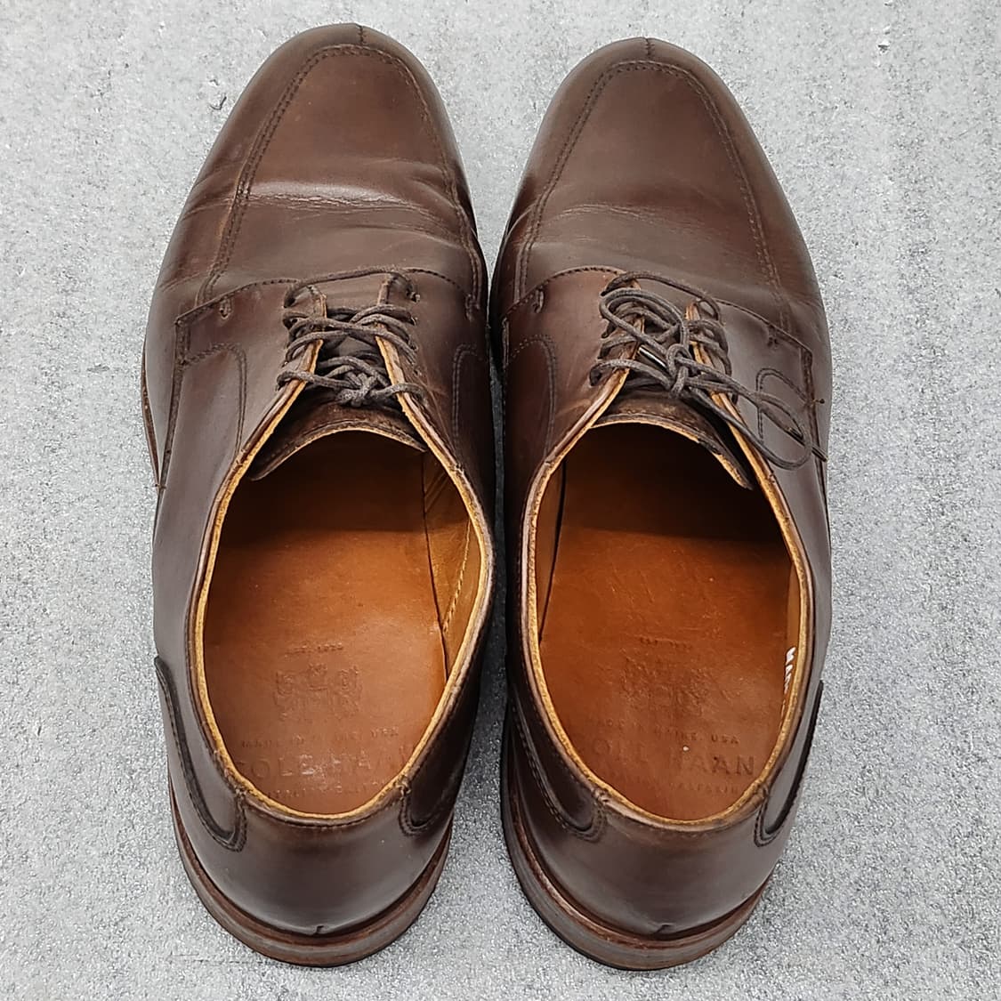 콜한 남성 정장 로퍼 브라운 9M,270mm 상품이미지3