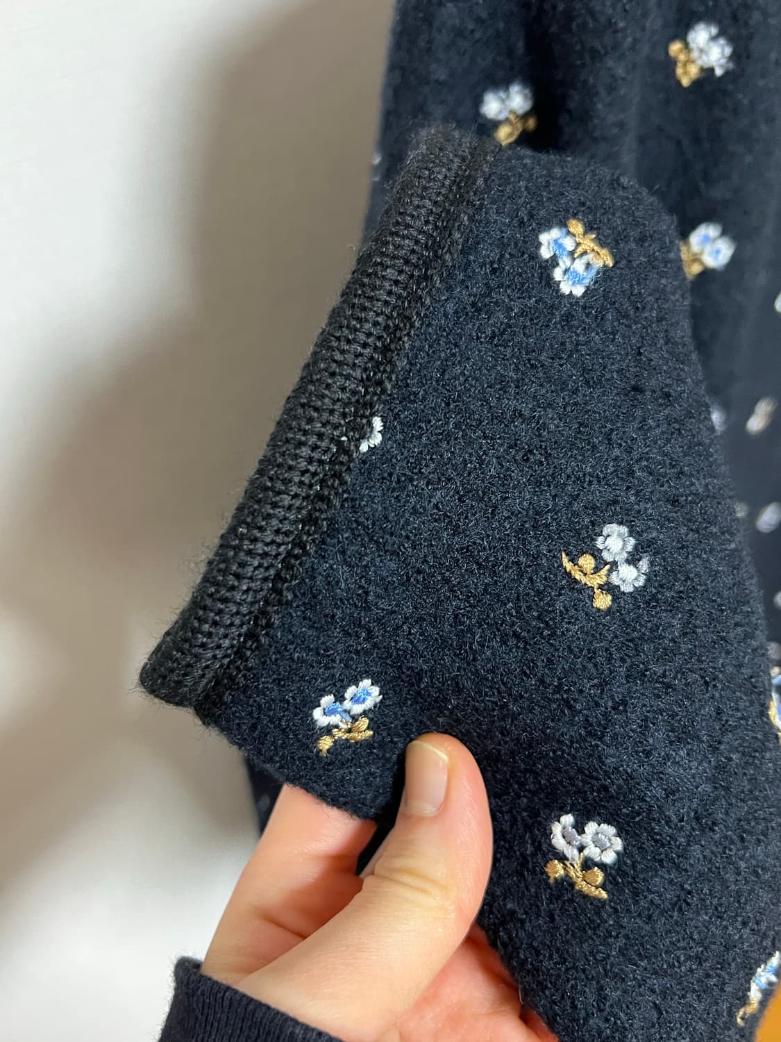 Rier 워커 자켓 플라워 블랙 walker jacket flowers 상품이미지6