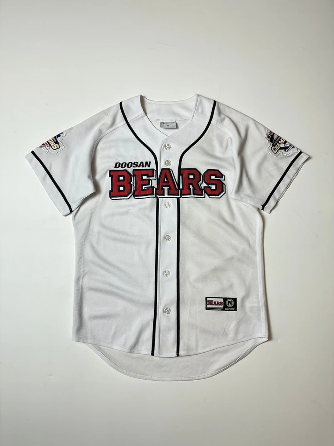 네포스 두산베어스 용석민 야구 반팔 유니폼 PN8610 상품이미지3