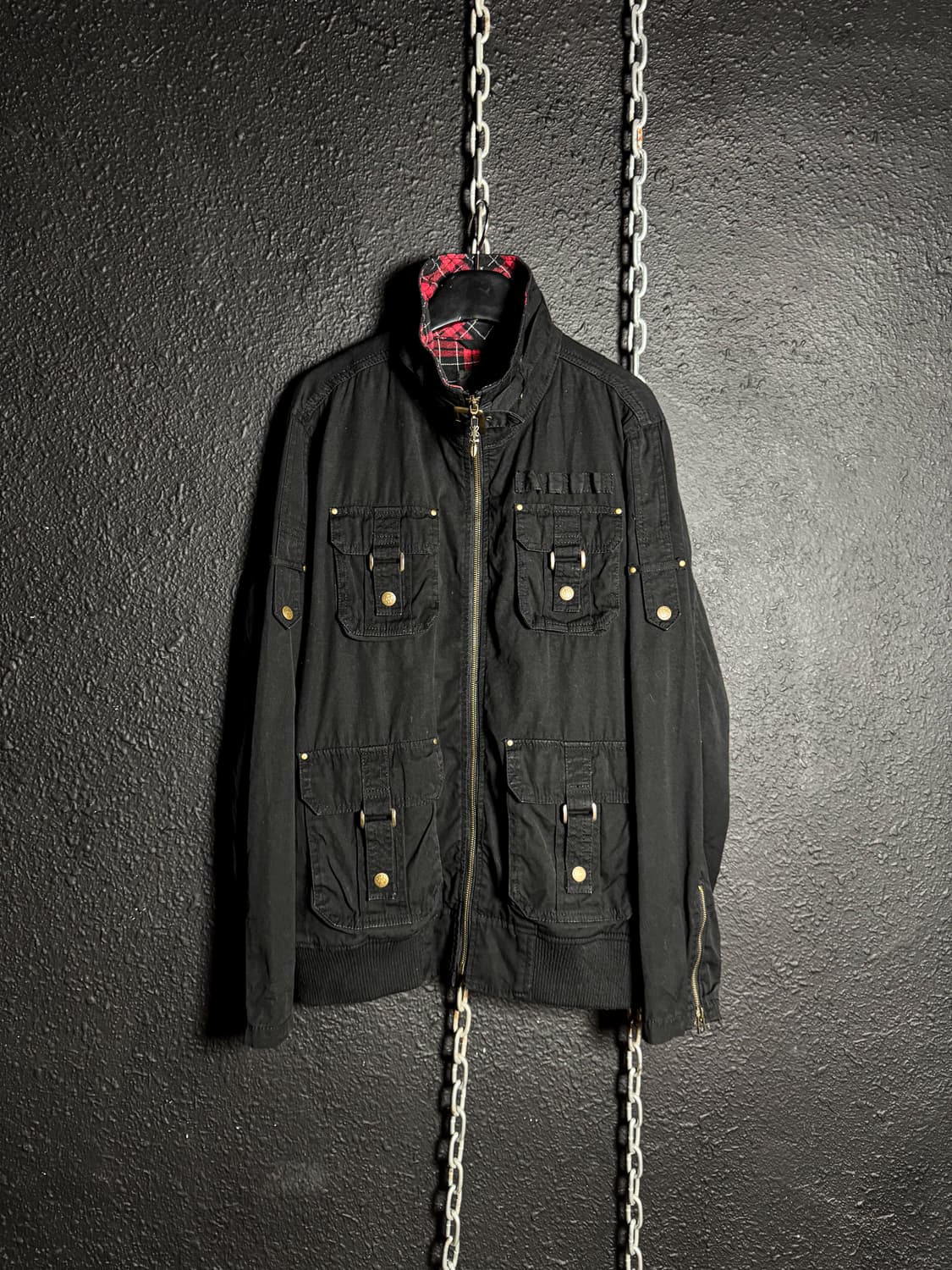 Black Utility Jacket 상품이미지1
