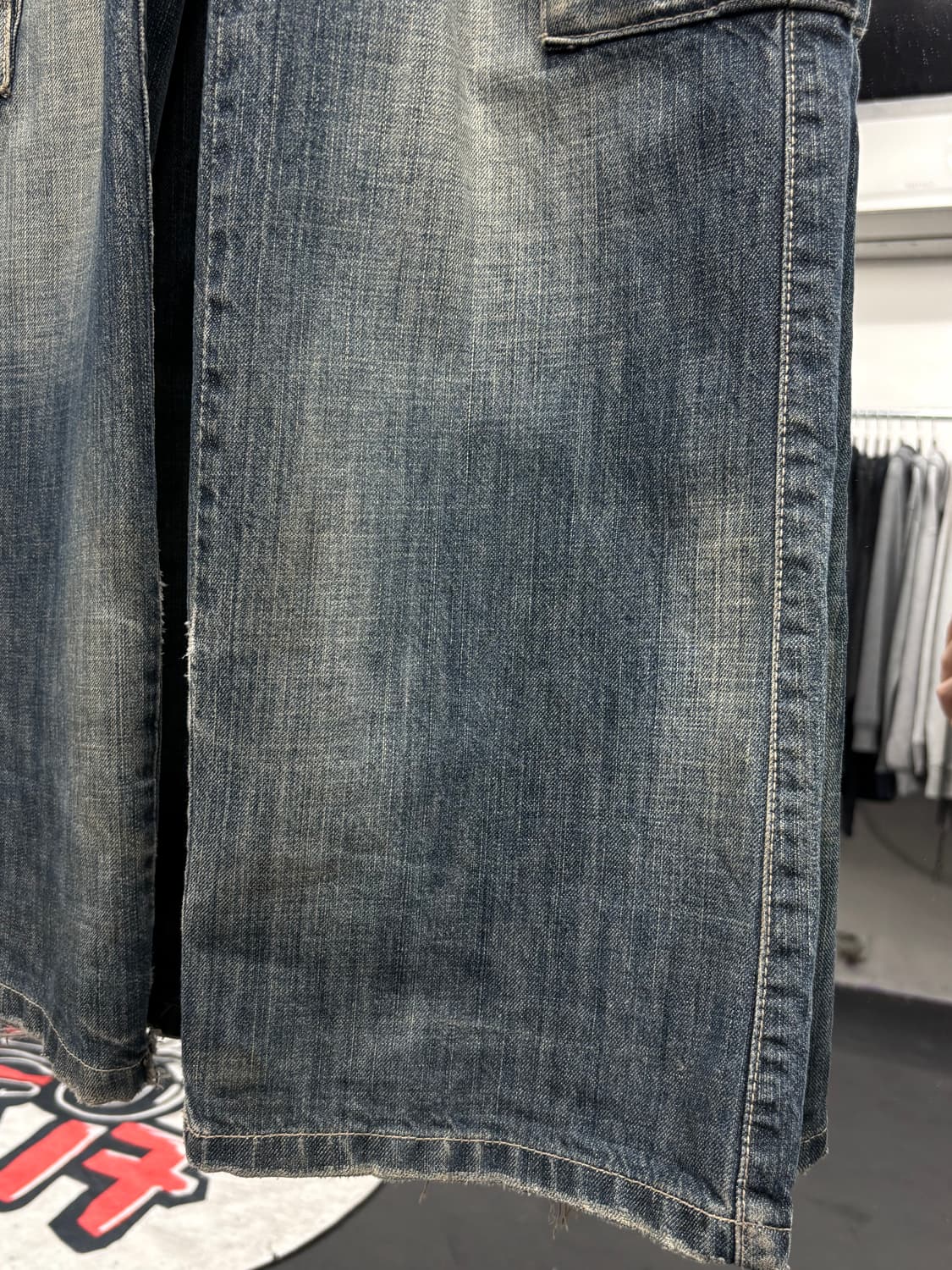 디키즈 워시드 데님 카고팬츠 상품이미지7