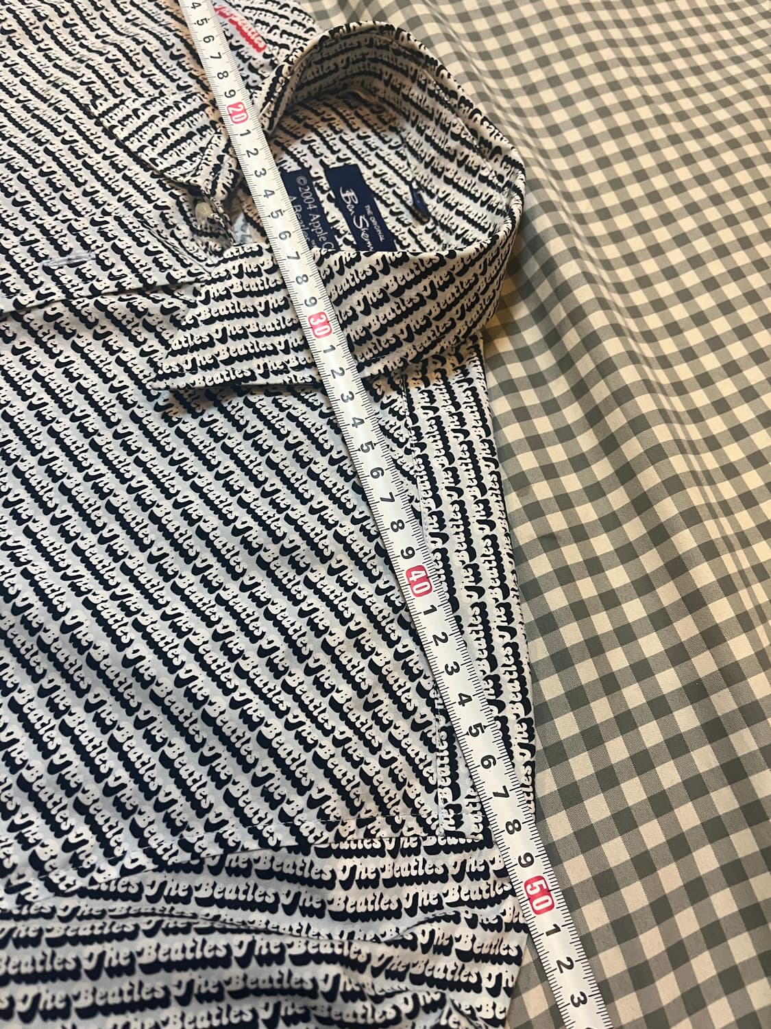 2004 벤셔먼 비틀즈 베스트 앨범 셔츠 상품이미지8