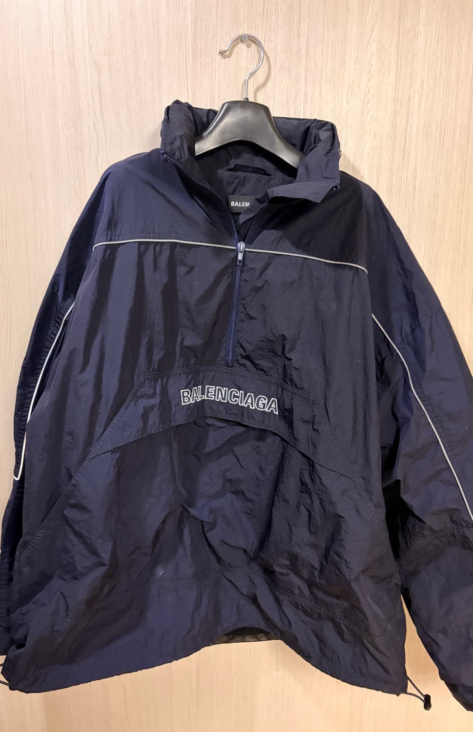 18ss 발렌시아가 아노락 네이비 44 상품이미지1
