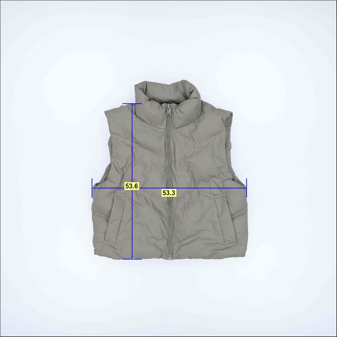 [EUR M] 자라 여성 패딩조끼 베스트 1219H1 상품이미지8