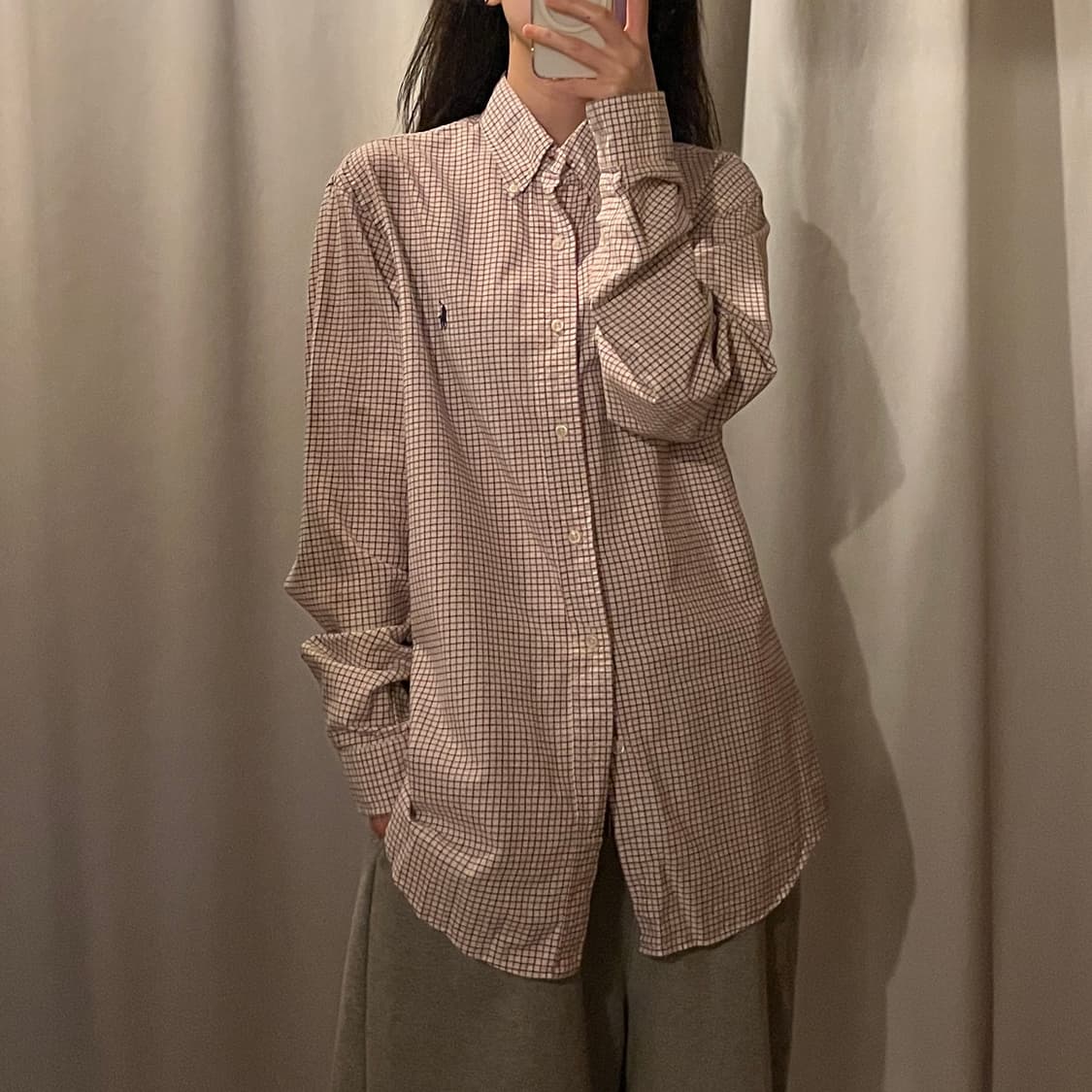 폴로랄프로렌 체크셔츠 상품이미지1