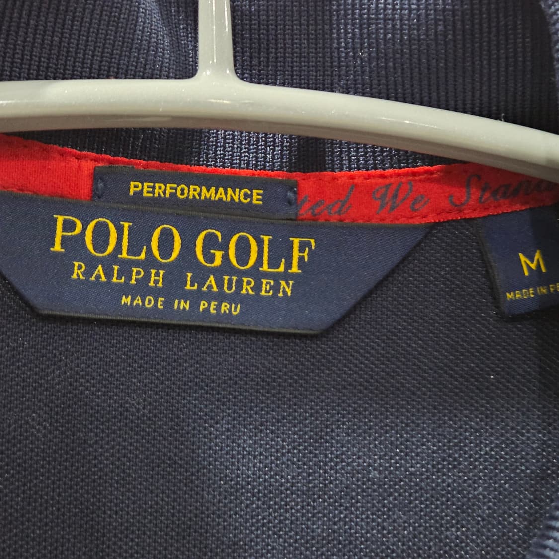 폴로랄프로렌 골프 폴리 카라 반팔티 네이비 M 상품이미지3