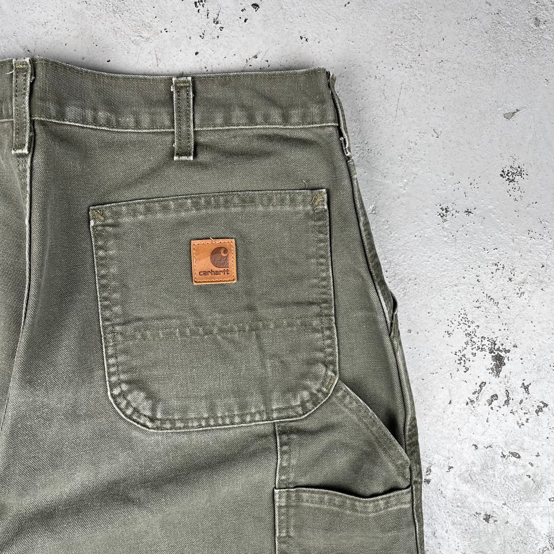 칼하트 모스그린 싱글니 카펜터 팬츠 B11MOS 상품이미지6