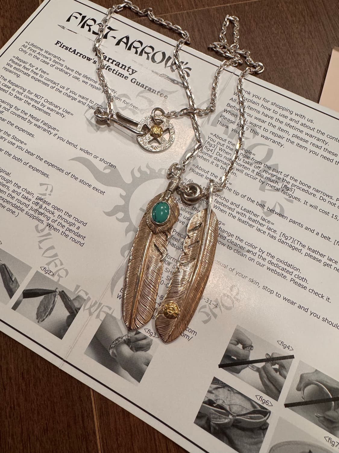 퍼스트애로우즈 목걸이 셋트 상품이미지1