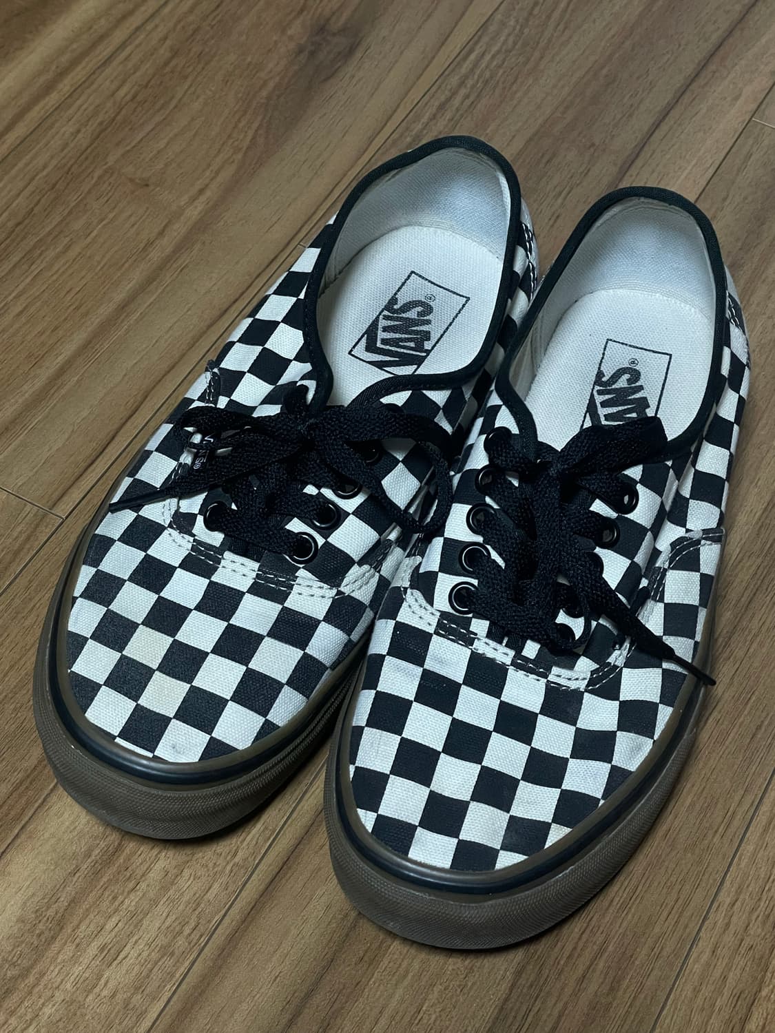 VANS 반스 체커보드 검솔 260 상품이미지1