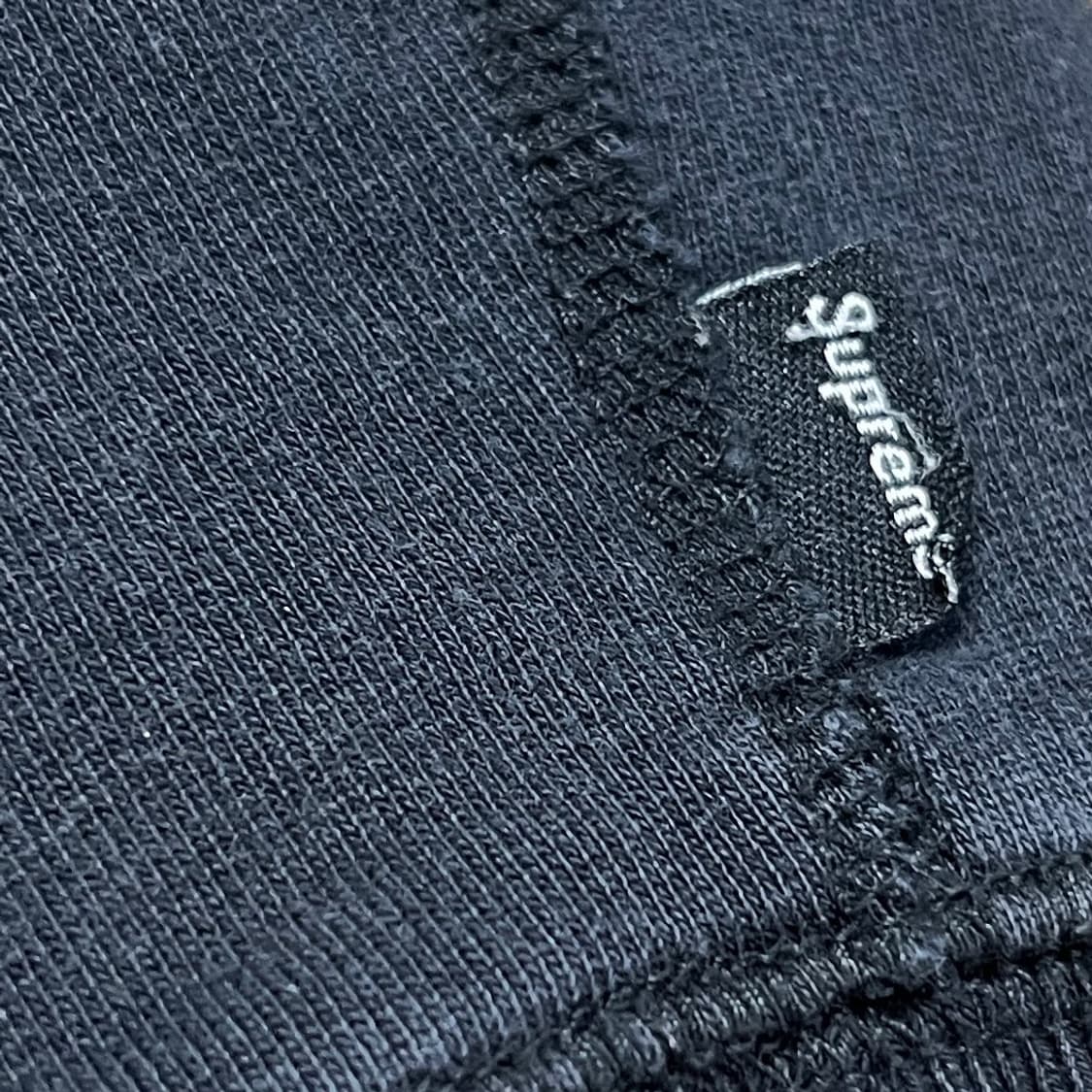 슈프림 08SS 월드 페이머스 백 박스로고 크루넥 블랙 상품이미지9