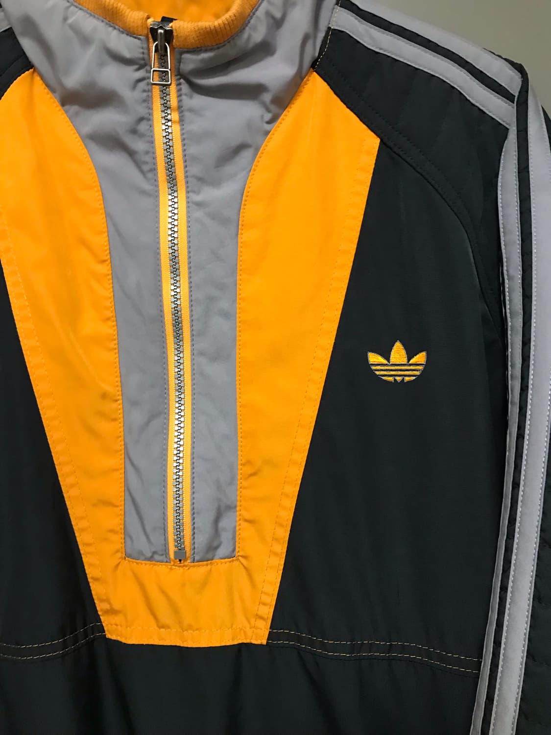 90년대 아디다스 일본판 누빔 아노락 상품이미지4