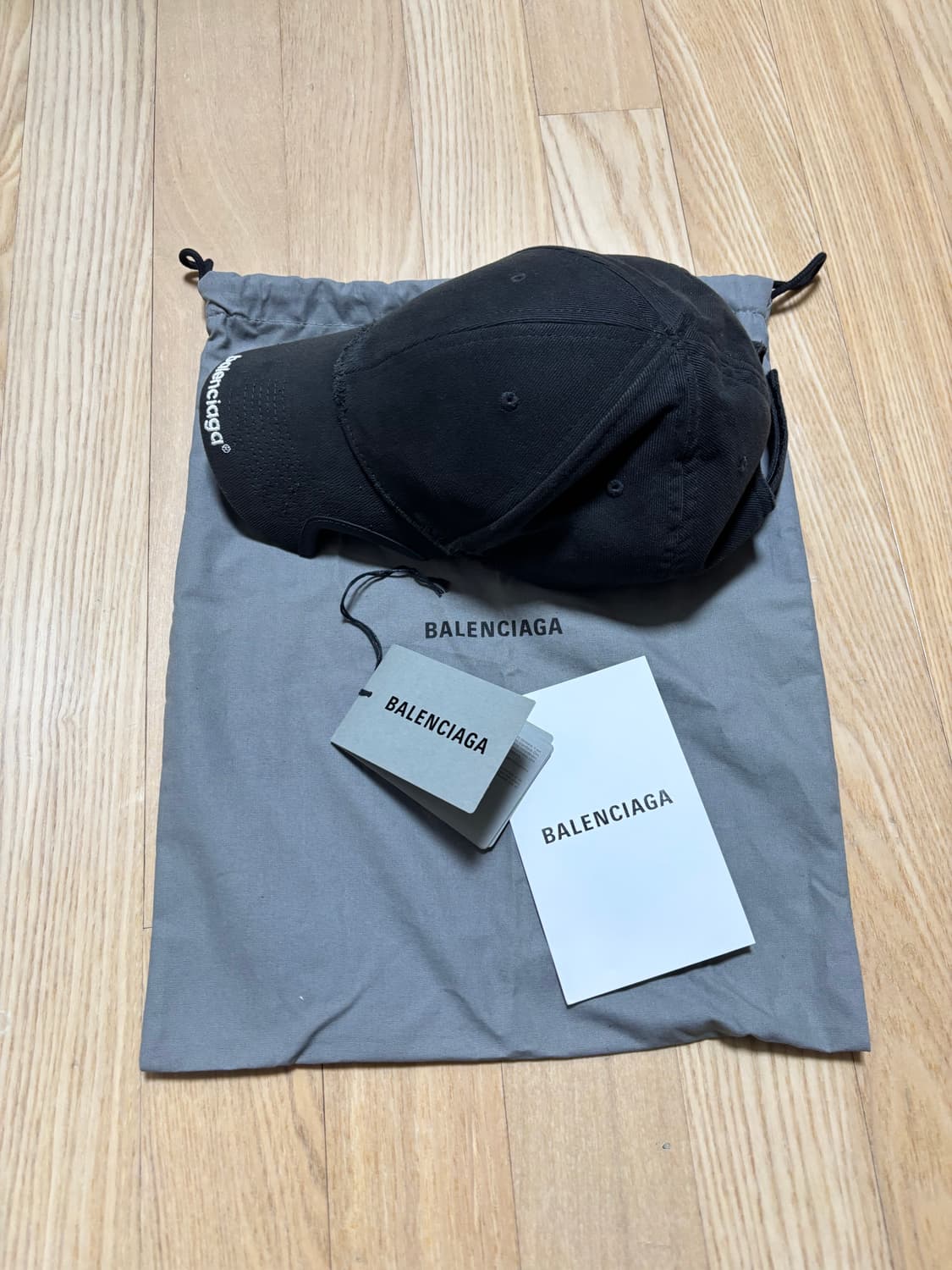 발렌시아가 노치드 볼캡 상품이미지5