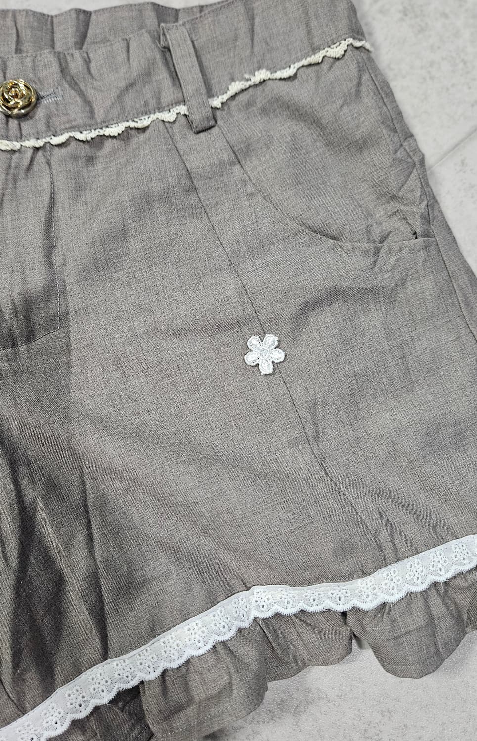 빈티지 모리걸 반바지 / 몽글 모리노가토 마루 카모메산장 카메 카라하나 상품이미지4