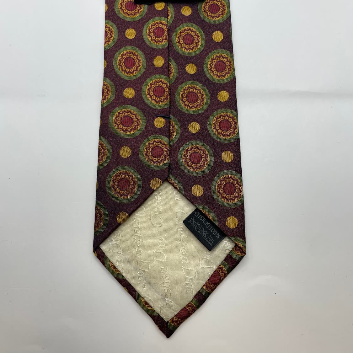 885) (Christian DIOR) 크리스찬 디올 패턴 넥타이 상품이미지4