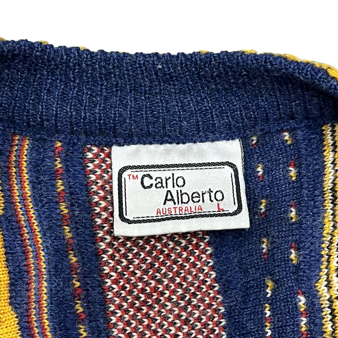 카를로 알베르토 에스닉 케이블 가디건 s08549 상품이미지6