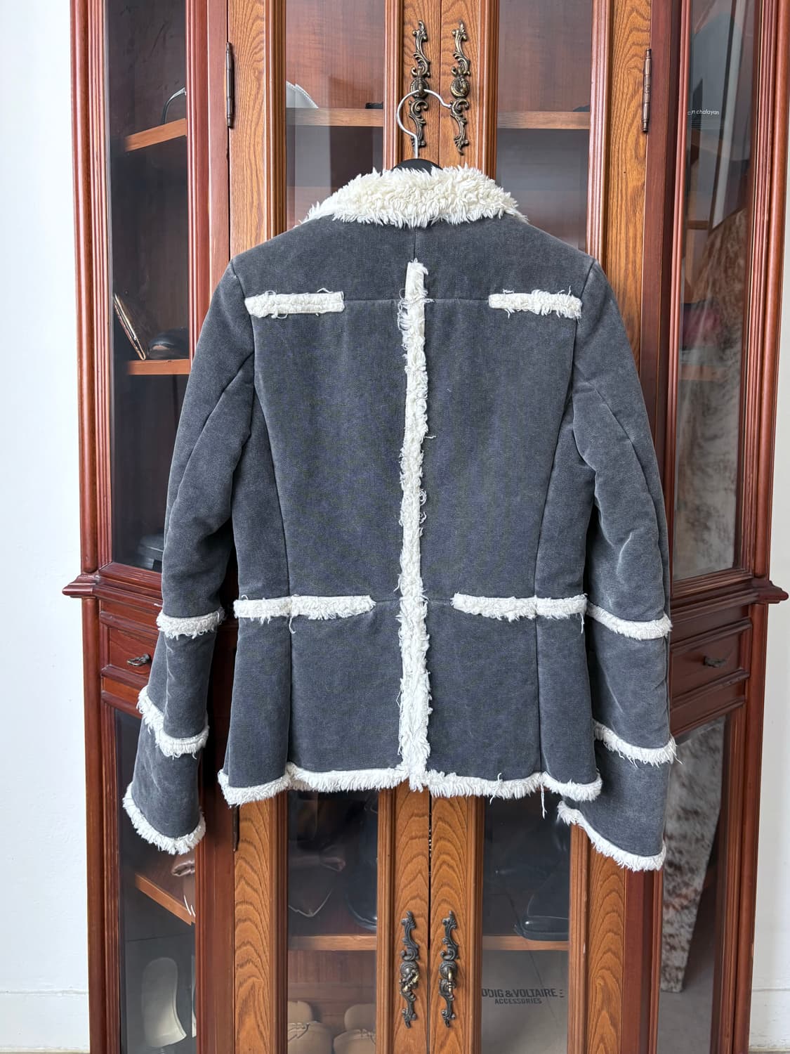 베로니크 브랑키노 워시드 코튼 퍼 자켓 상품이미지7