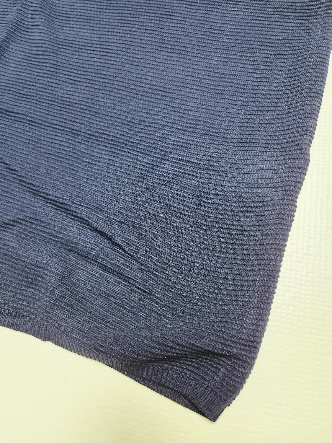 스파오포맨  SPAO for men 라운드 반팔니트 110 네이비 상품이미지4