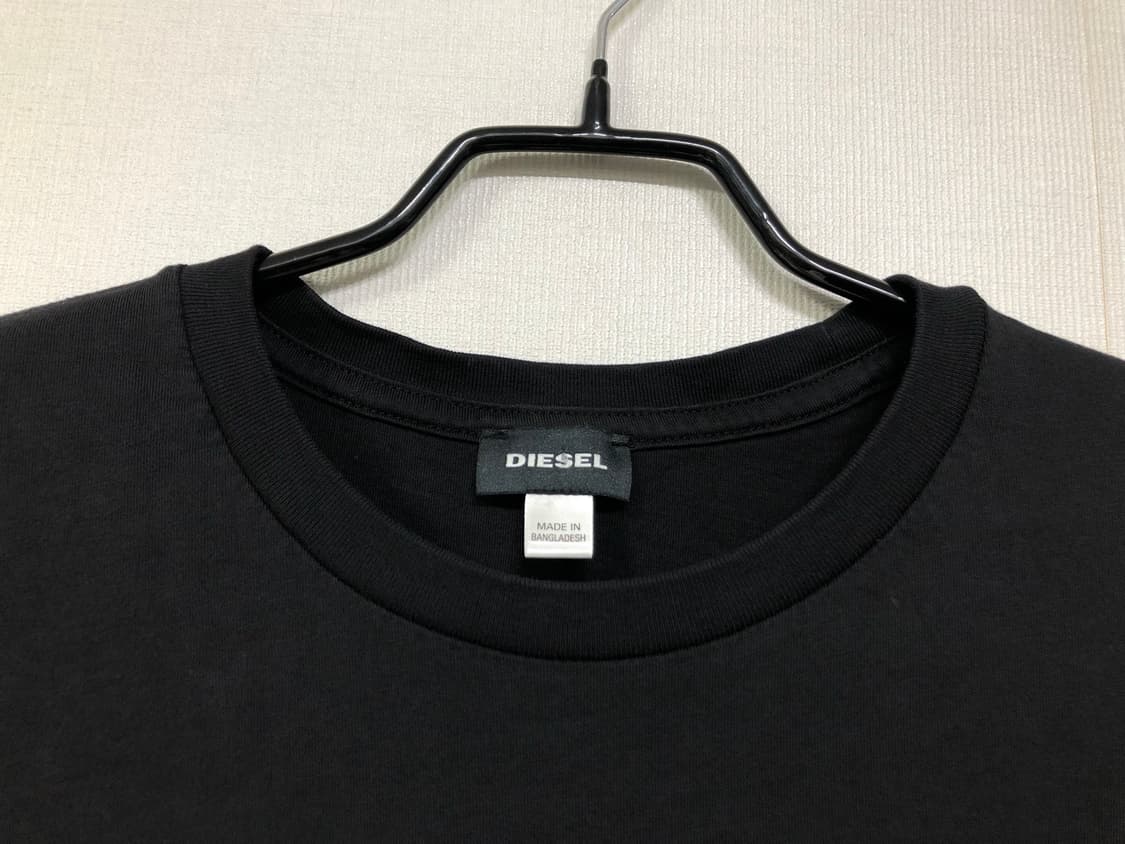 DIESEL 디젤 프린팅 반팔티셔츠 XL _ 블랙 상품이미지7
