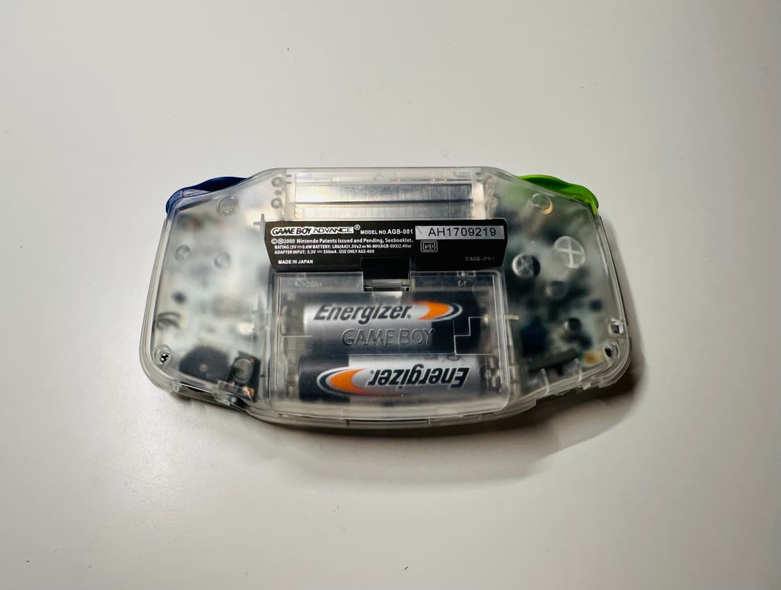 닌텐도 GBA 게임보이 어드밴스 슈퍼패미컴 클리어 백라이트 에디션 판매 상품이미지4